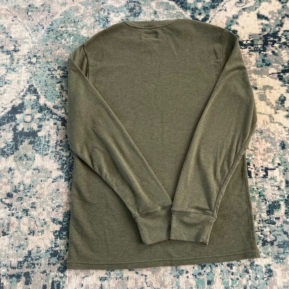 Olive Polo Ralph Lauren Thermal - Picture 2 of 2
